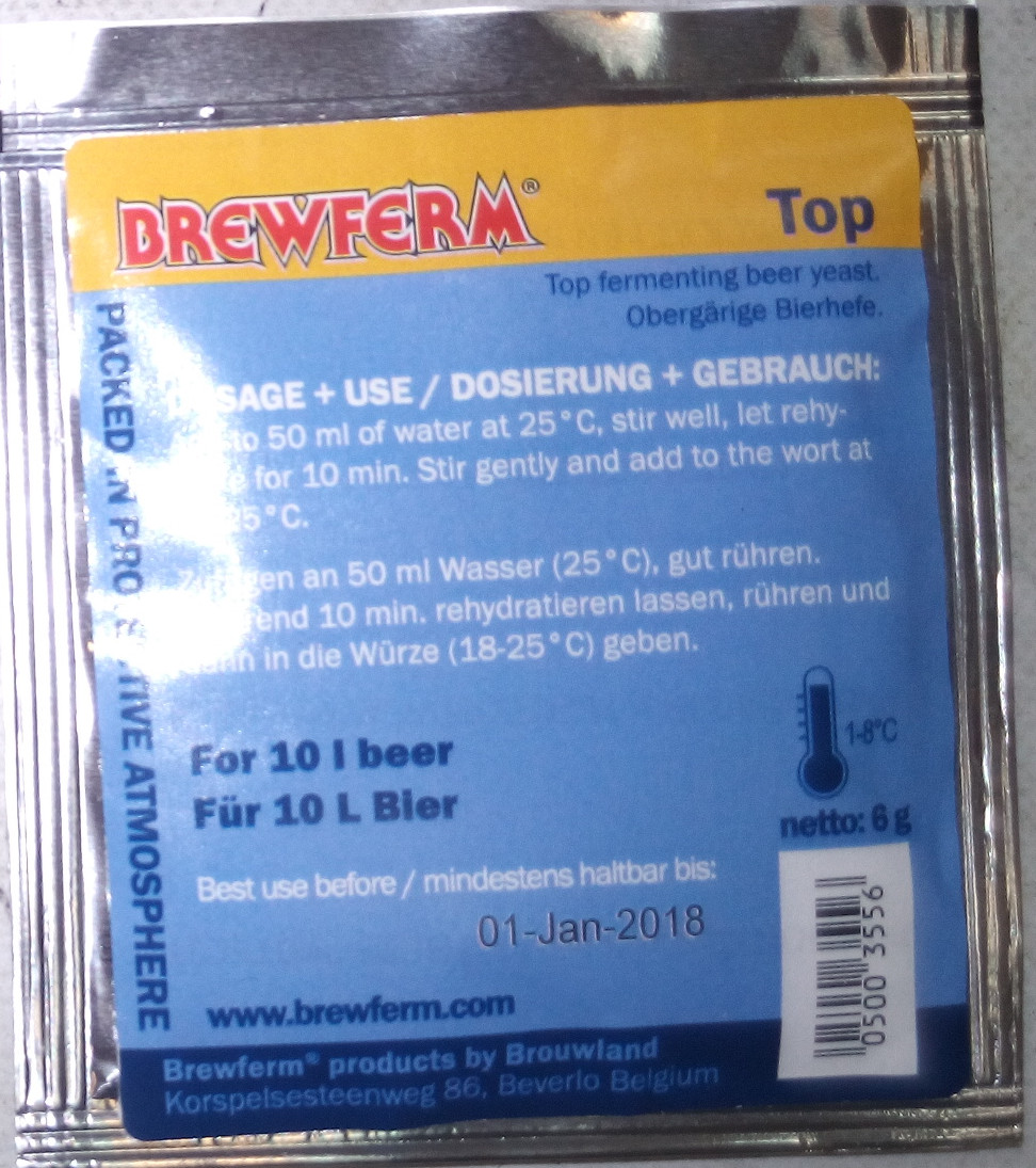 Brewferm TOP - 6gr. Brewferm TOP - 6gr.