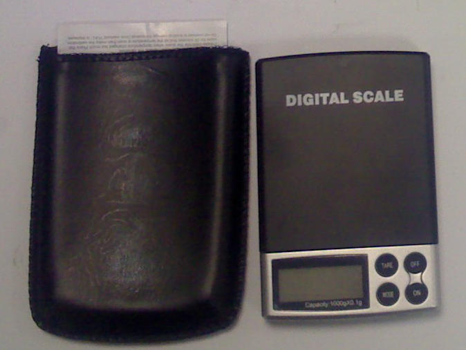 Electronic scale up to 1000 gr. / 0.1gr. resolution
