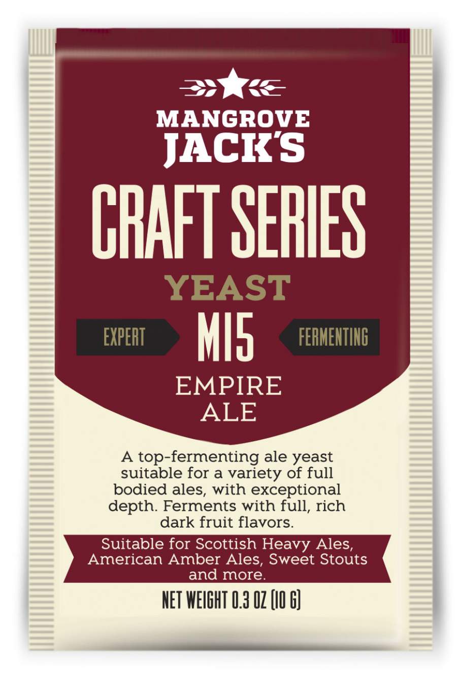 Mangrove Jack's Empire Ale M 15 - Кликнете на изображението, за да го затворите