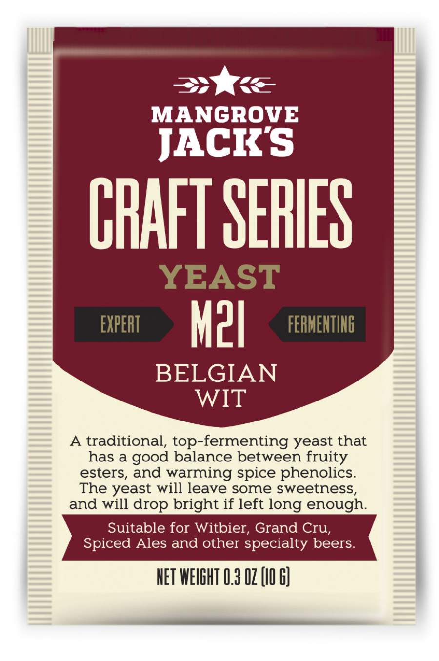 Belgian Wit M21 - Mangrove Jack's Craft Series - 10 g - Кликнете на изображението, за да го затворите
